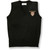 V-Neck Sweater Vest with embroidered logo [NY792-6600/SAH-BLACK]