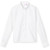Long Sleeve Hemmed Bottom Oxford [NY556-341-WHITE]