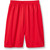 Micromesh Gym Shorts with heat transferred logo [FL022-101-LQM-RED]