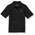 Short Sleeve Polo Shirt with embroidered logo [TX174-KNIT-HET-BLACK]