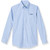 Long Sleeve Oxford Shirt with embroidered logo [MD055-OX-L CAV-BLUE]