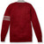 V-Neck Varsity Cardigan Sweater with school emblem [PA020-3474/JPP-CARD/GY]