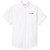 Short Sleeve Oxford Blouse with embroidered logo [TX163-OX/S FOU-WHITE]