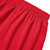Micromesh Gym Shorts with heat transferred logo [TX180-101-HSE-RED]