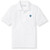 Short Sleeve Polo Shirt with embroidered logo [GA041-KNIT-WEA-WHITE]