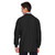 Men's Warm-up Jacket with embroidered logo [MD063-7551/TOC-BLACK]