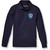 Long Sleeve Polo Shirt with embroidered logo [GA041-KNIT/WEA-DK NAVY]