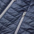 Quilted Womens Jacket with embroidered logo [GA013-5640/TFG-NAVY]