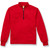1/4-Zip Performance Fleece Pullover with embroidered logo [NC015-6133/SMC-RED]