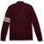 V-Neck Varsity Cardigan Sweater with embroidered logo [PA475-3461/SA-RED PLD]