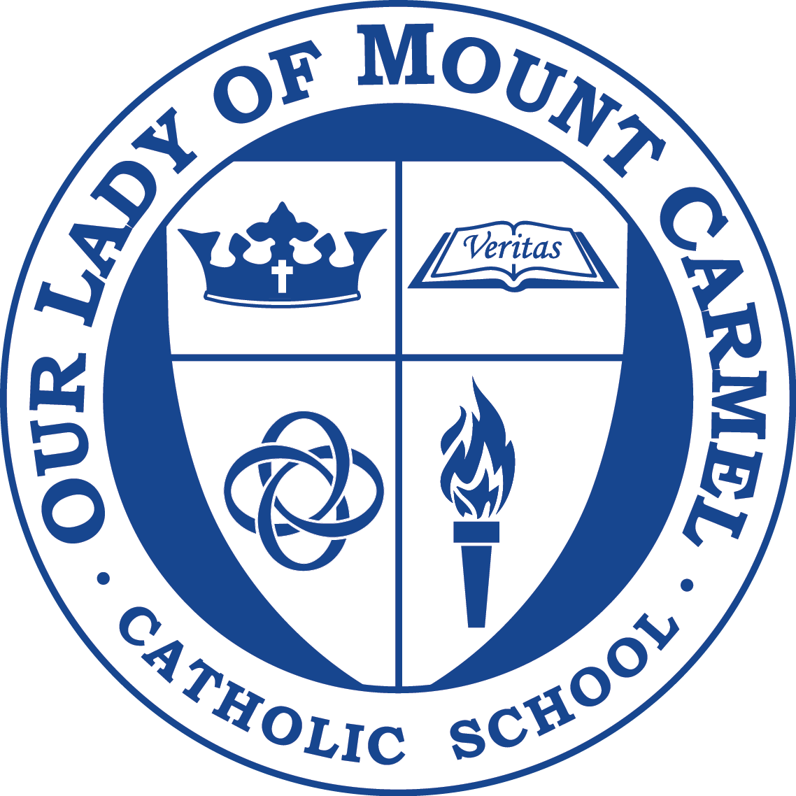 Our Lady of Mount Carmel School Crest