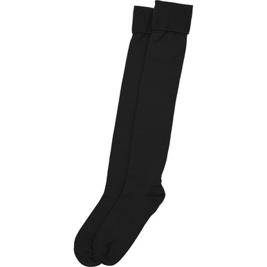 Opaque Nylon Knee-Hi [NJ003-OPAQUE-BLACK] - FlynnO'Hara Uniforms