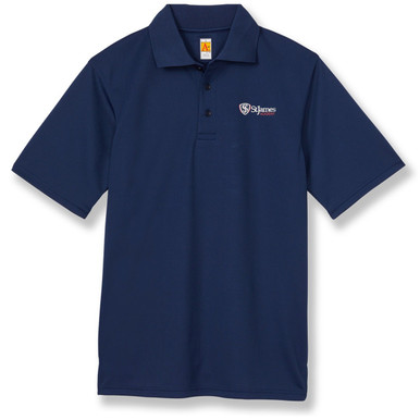 Performance Polo Shirt with embroidered logo [KS001-8500-JAL-NAVY