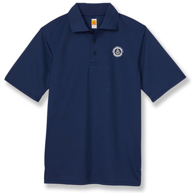 Performance Polo Shirt with embroidered logo [NY629-8500-JFK-NAVY