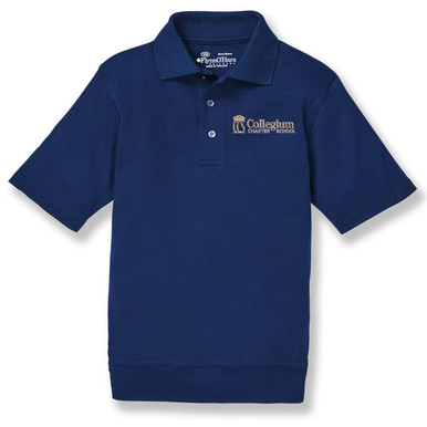 Short Sleeve Banded Bottom Polo Shirt with embroidered logo [PA002