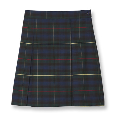 Pleated Skirt with Elastic Waist [PA762-34-55-GR PLD] - FlynnO