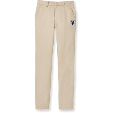 Men's Classic Pants with embroidered logo [NY636-CLASS/FP-KHAKI