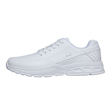 Ladies White Sneaker [FL006-FLOW-WHITE] - FlynnO'Hara Uniforms