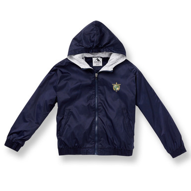 Nylon Shell Jacket with Hood with embroidered logo [GA013-3277/TFG