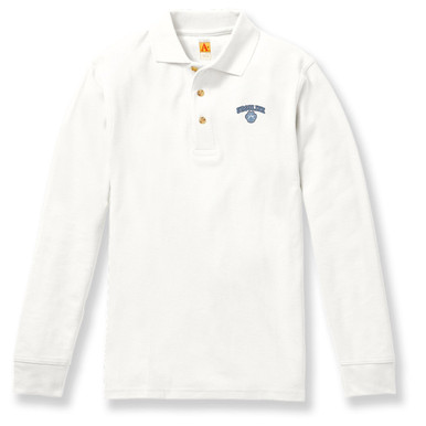 Long Sleeve Cotton Polo Shirt with embroidered logo [NY251-5066