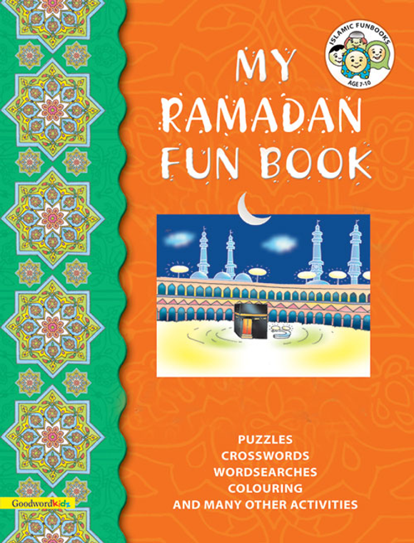 Ramadan fun book, Ramadan activity book, Ramadan book for kids