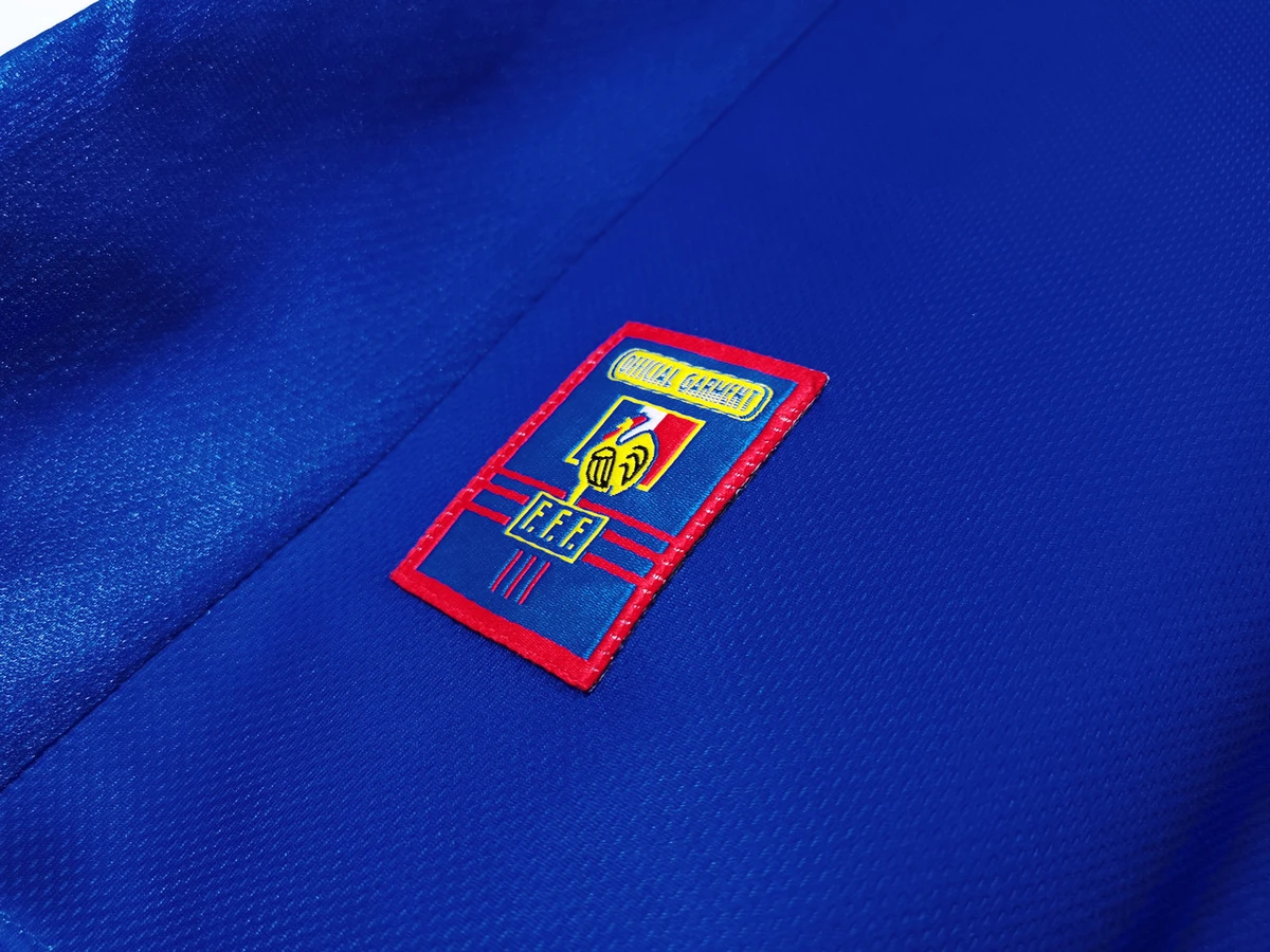 France 1998 Men's Home Retro Long Sleeve Shirt
