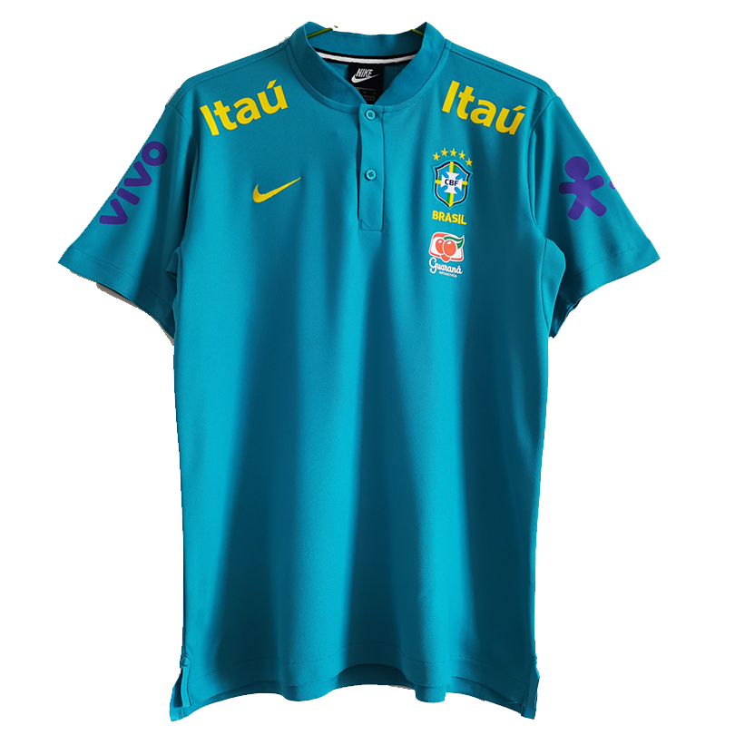 Brazil 2021 Men's Core Polo Retro Shirt