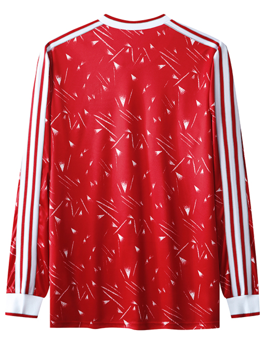 Liverpool 89/91 Men's Home Retro Long Sleeve Shirt