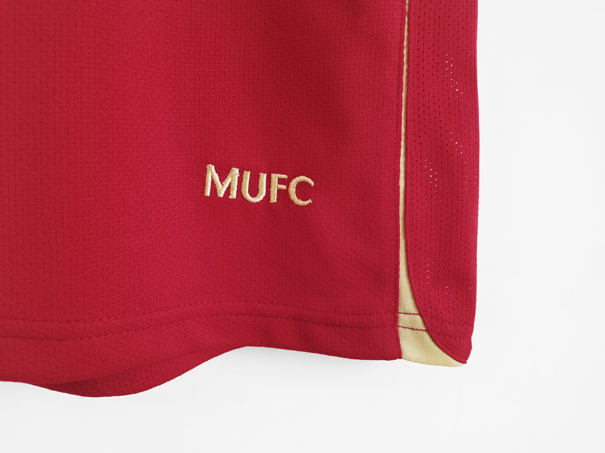 Manchester United 06/07 Men's Home Long Sleeve Retro Shirt