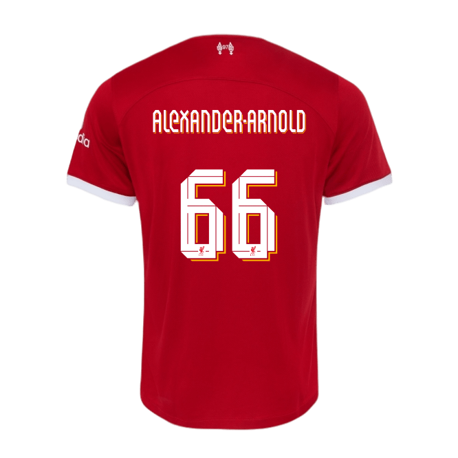 ALEXANDER-ARNOLD #66 Liverpool 23/24 Authentic Men's Home Shirt - LFC Font