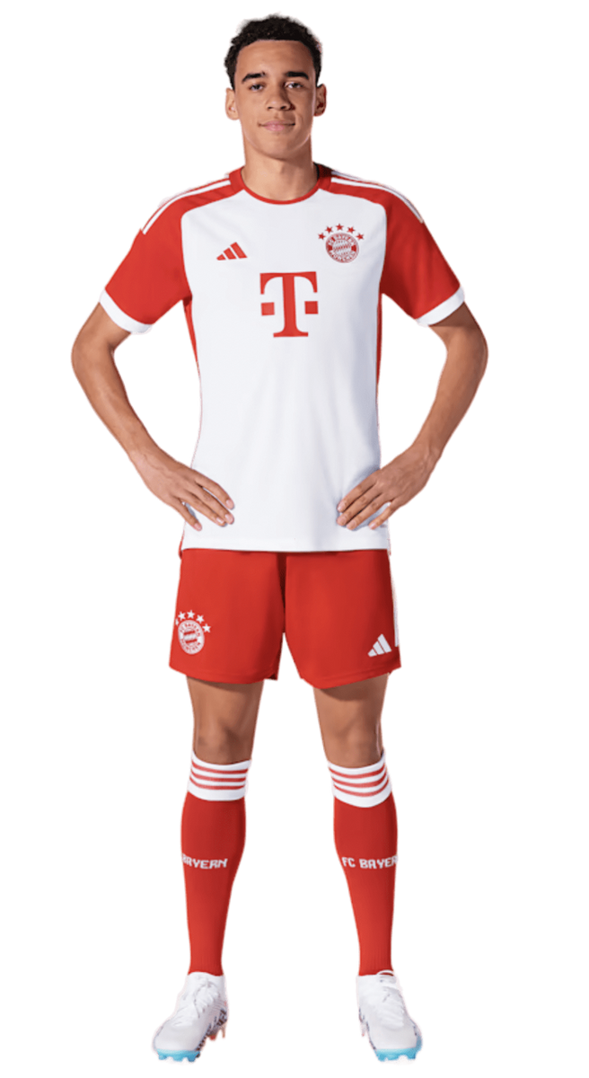 MUSIALA #42 Bayern Munich 23/24 Stadium Men's Home Shirt