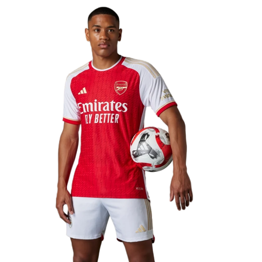 ØDEGAARD #8 Arsenal 23/24 Authentic Men's Home Shirt - Arsenal Font