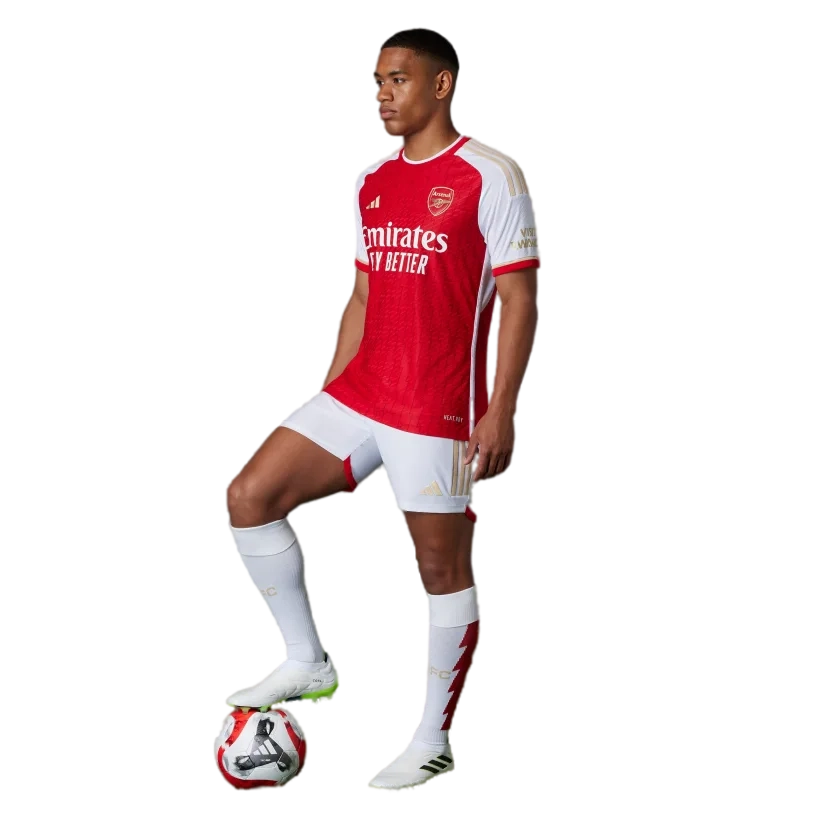 G. JESUS #9 Arsenal 23/24 Authentic Men's Home Shirt - PL Font
