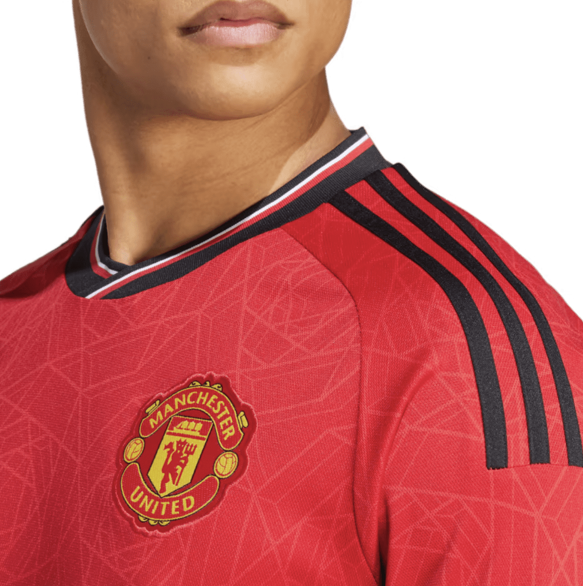 Manchester United 23/24 Men's Home Long Sleeve Shirt