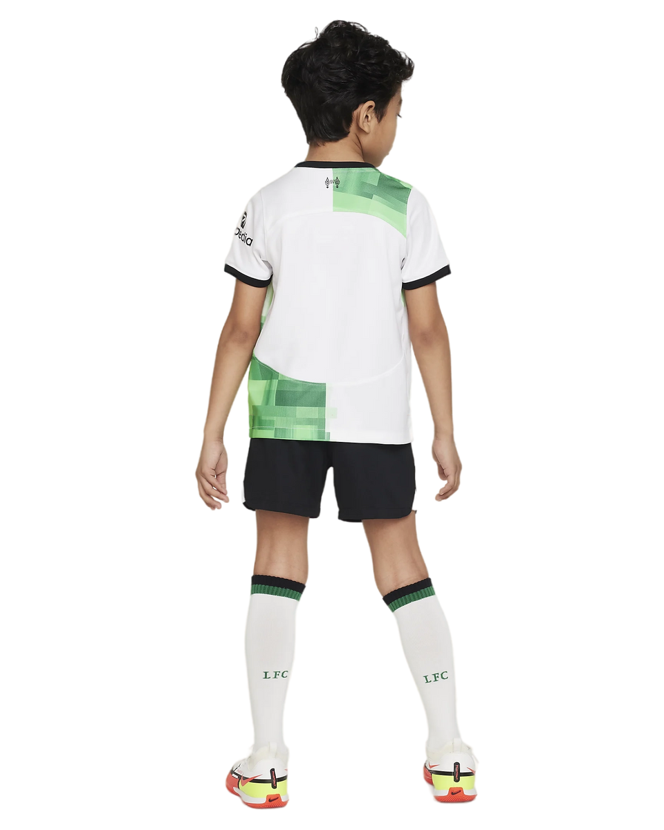 Liverpool 23/24 Kid's Away Shirt and Shorts