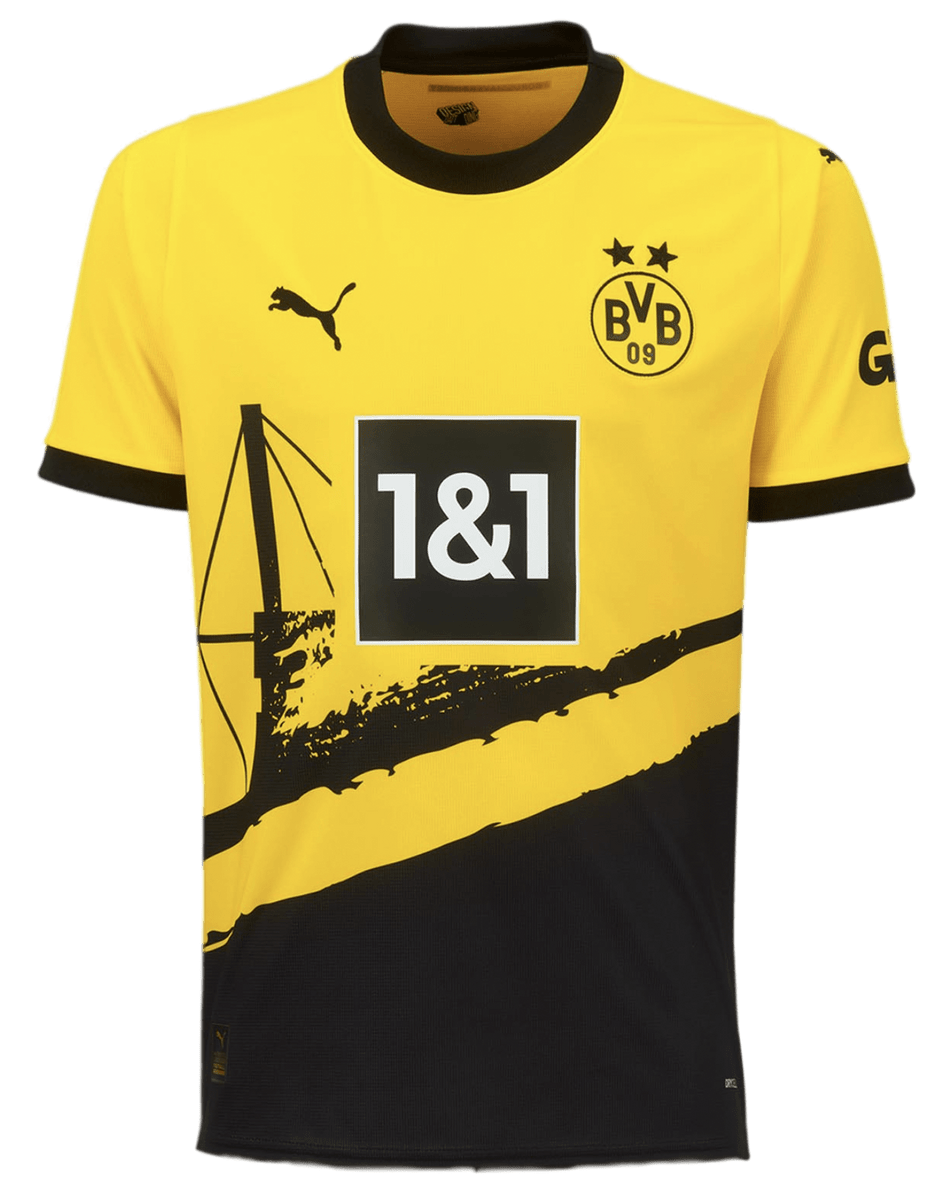 Borussia Dortmund 23/24 Kid's Home Shirt and Shorts