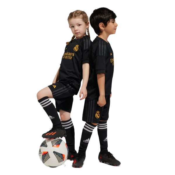 Real Madrid 23/24 Kid's Third Shirt and Shorts