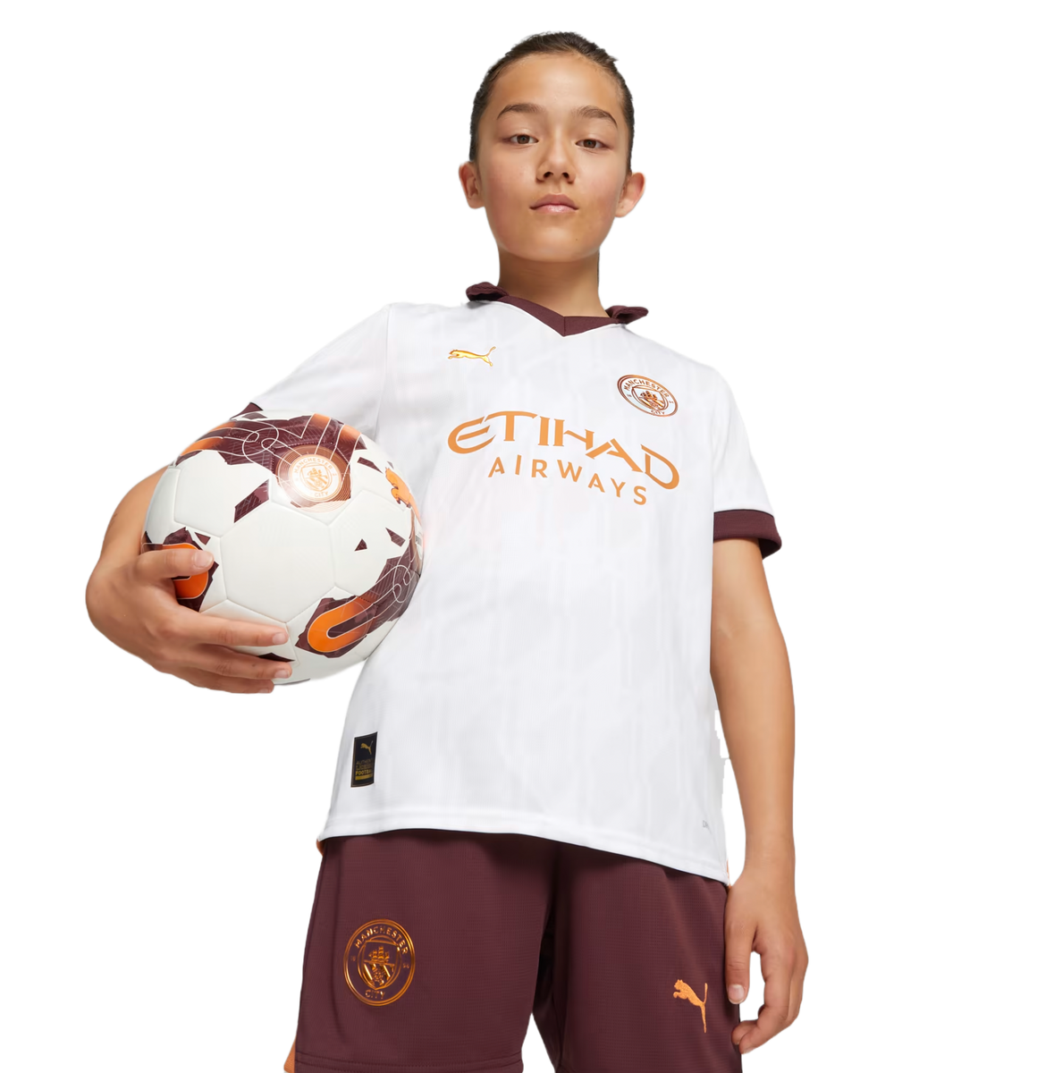 Manchester City 23/24 Kid's Away Shirt and Shorts