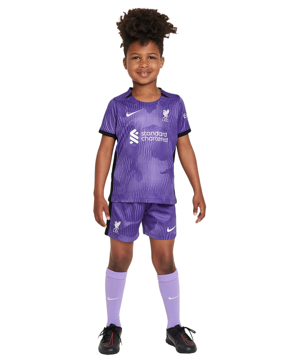 Liverpool 23/24 Kid's Third Shirt and Shorts