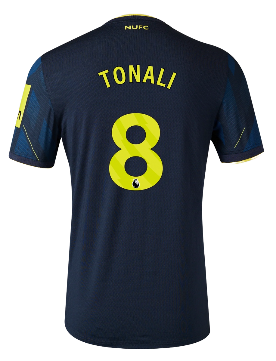TONALI #8 Newcastle United 23/24 Authentic Men's Third Shirt - PL Font