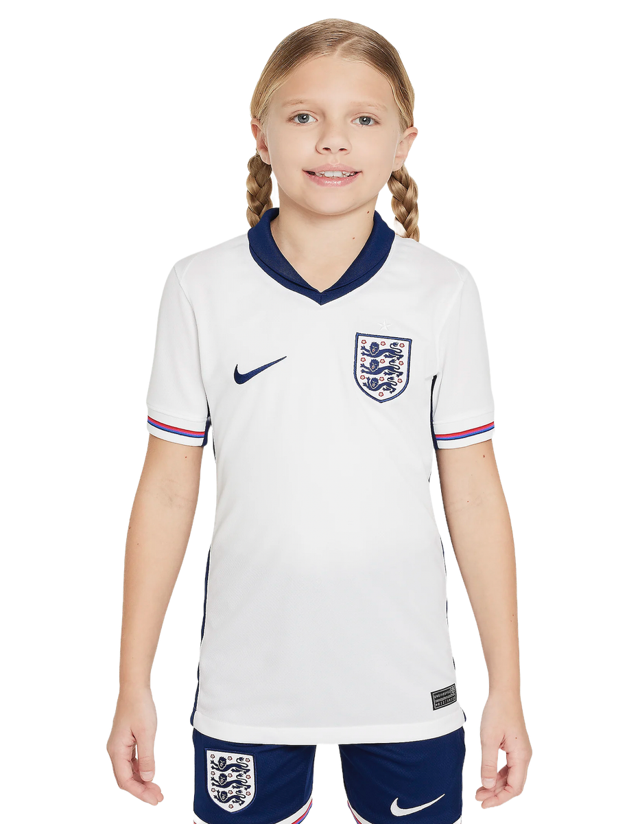 England 2024 Kid's Home Shirt and Shorts