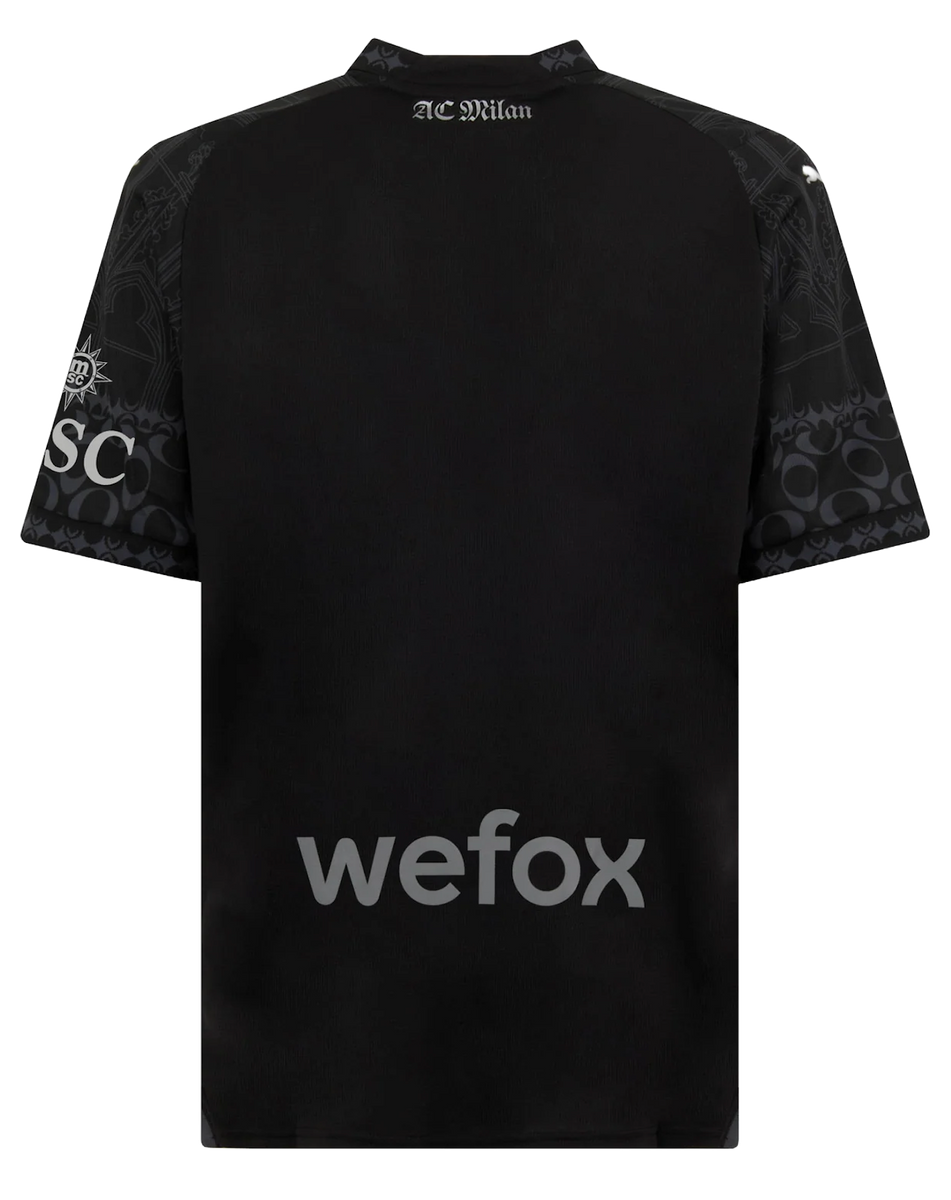 AC Milan X Pleasures 23/24 Stadium Men's Dark Shirt