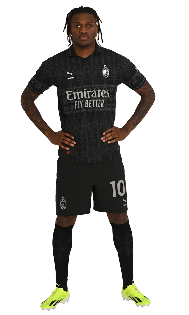 AC Milan X Pleasures 23/24 Stadium Men's Dark Shirt