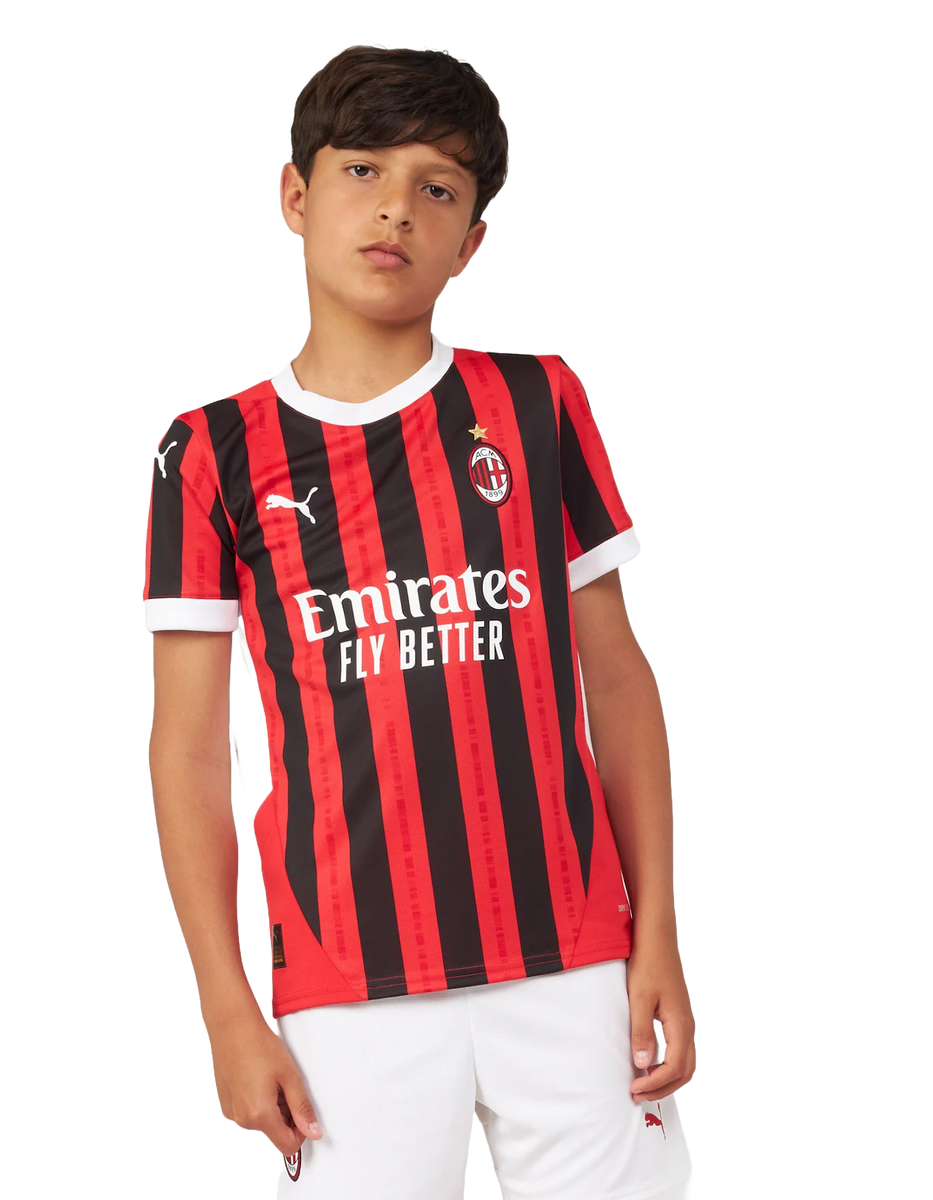 AC Milan 24/25 Kid's Home Shirt and Shorts