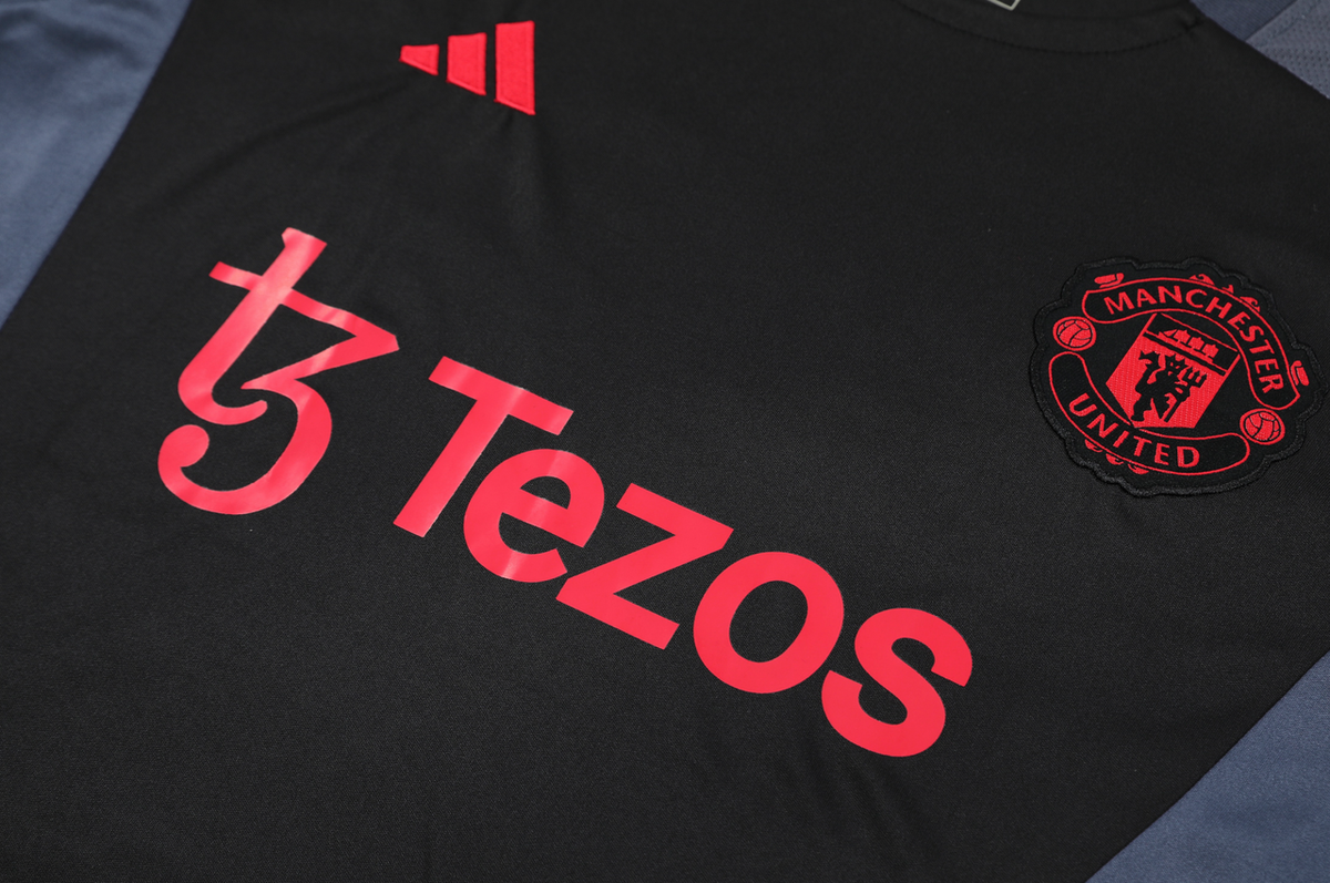 Manchester United 24/25 Men's Black Training Shirt