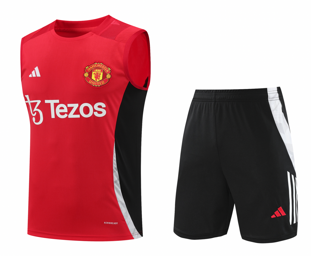 Manchester United 24/25 Men's Red Training Tank Top