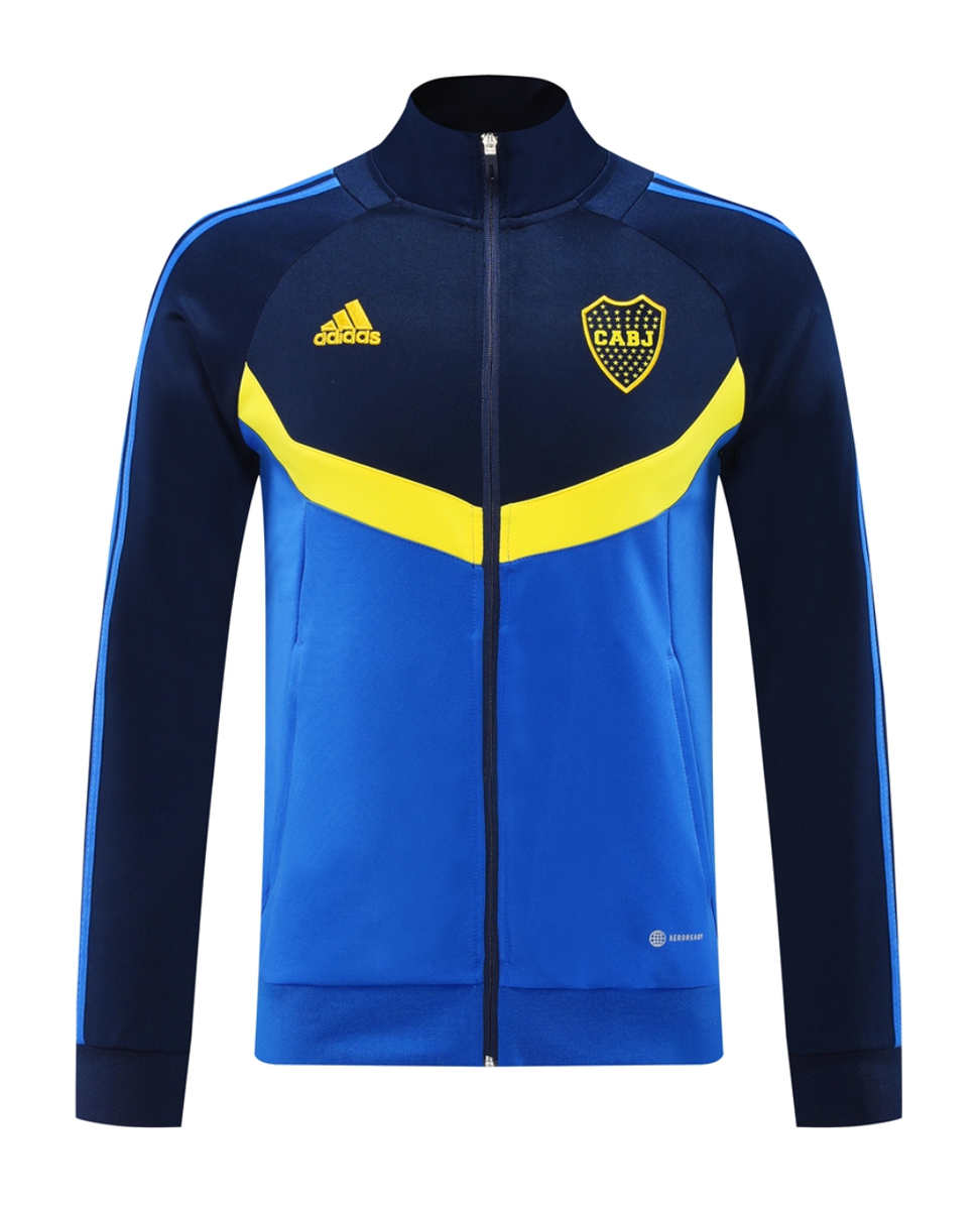 Boca Juniors 24/25 Men's Blue Long Zip Jacket