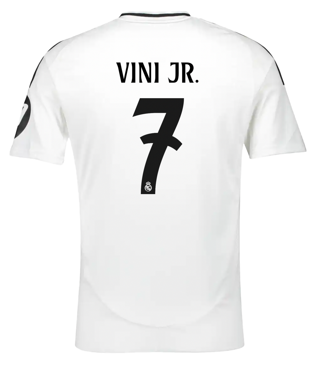 VINI JR #7 Real Madrid 24/25 Stadium Men's Home Shirt