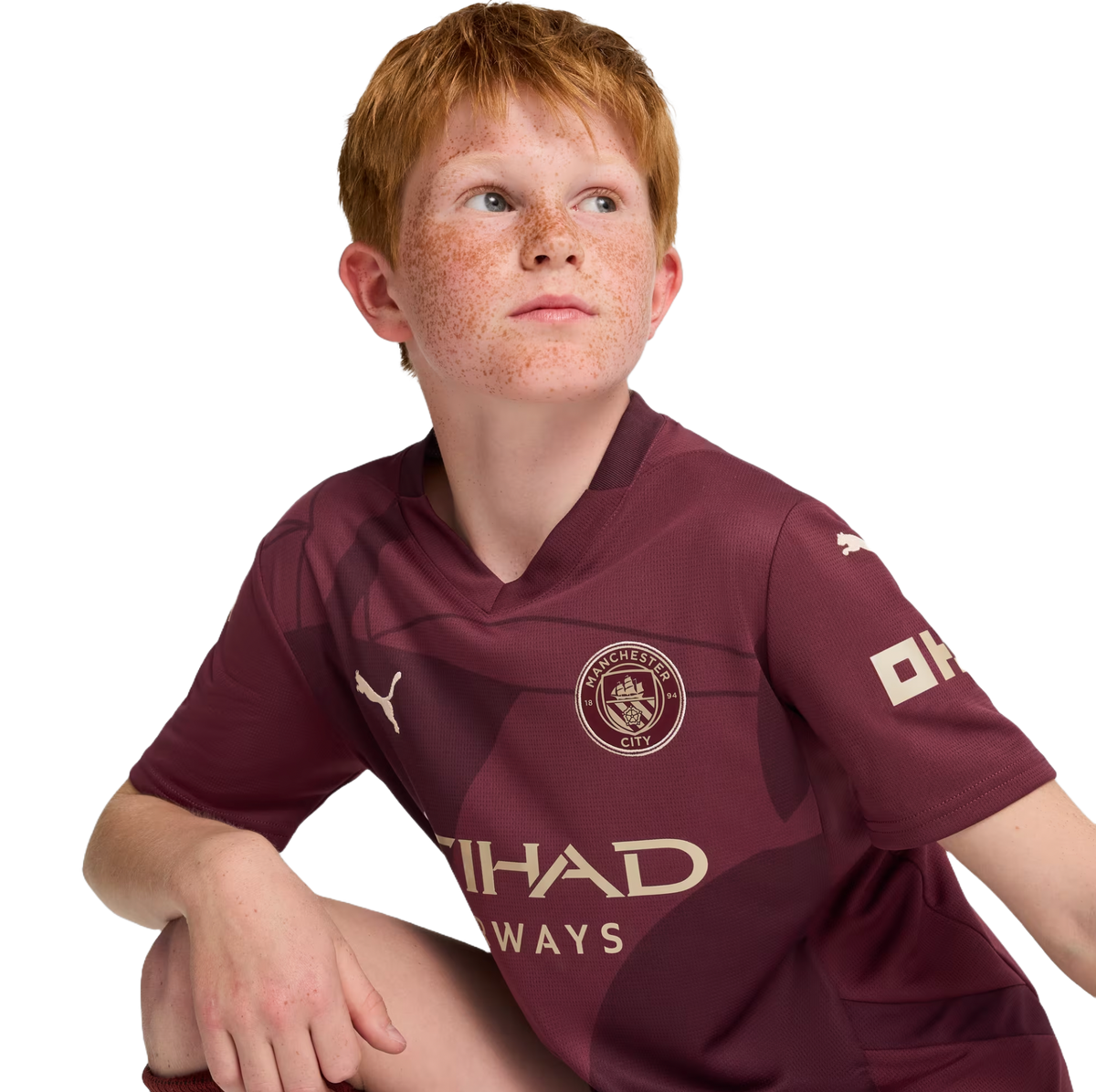 HAALAND #9 Manchester City 24/25 Kid's Third Shirt and Shorts - PL Font