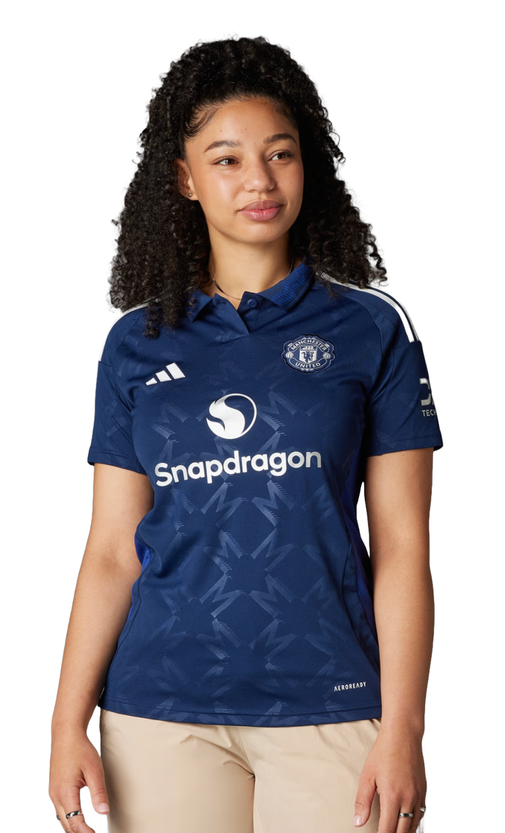 B.FERNANDES #8 Manchester United 24/25 Women's Away Shirt - Man United Font